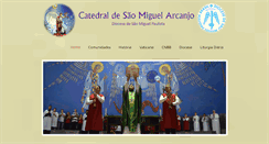 Desktop Screenshot of catedralsaomiguel.org.br